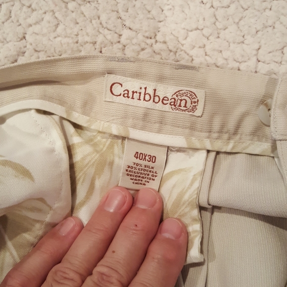Carribean Lightweight Silk Blend Pants - Picture 2 of 3